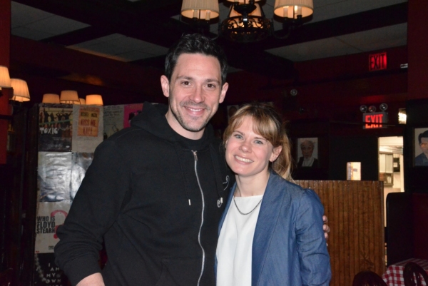 Photo Flash: Casts of ONCE and PETER AND THE STARCATCHER at Sardi's for NYTW's Night on Broadway! Image