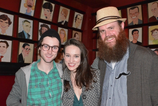 Photo Flash: Casts of ONCE and PETER AND THE STARCATCHER at Sardi's for NYTW's Night on Broadway! Image