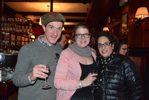 Photo Flash: Casts of ONCE and PETER AND THE STARCATCHER at Sardi's for NYTW's Night on Broadway! Image
