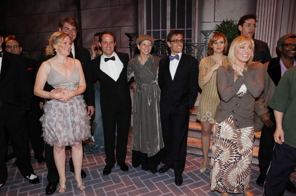 Kathleen Marshall, David Eggers (Gypsy Recepient - CURTAINS), Kelli O'Hara, Eric Scio Photo