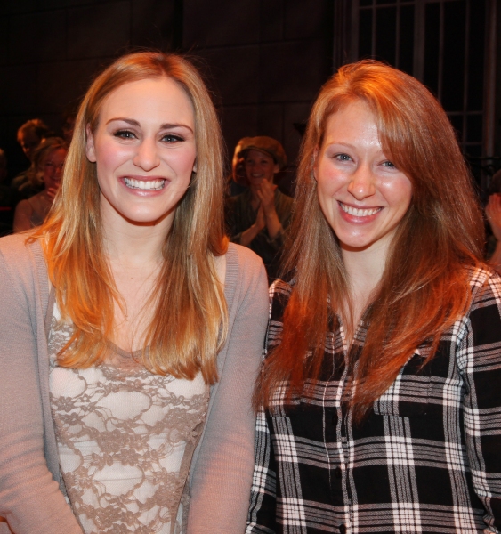 Making their Broadway Debuts: Stephanie Martignetti & Kaitlyn Davidson Photo