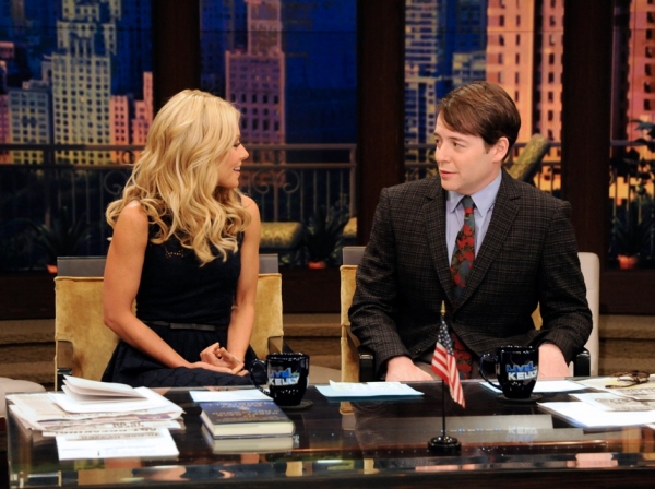 Photo Flash: Matthew Broderick on This Morning's LIVE! WITH KELLY Image