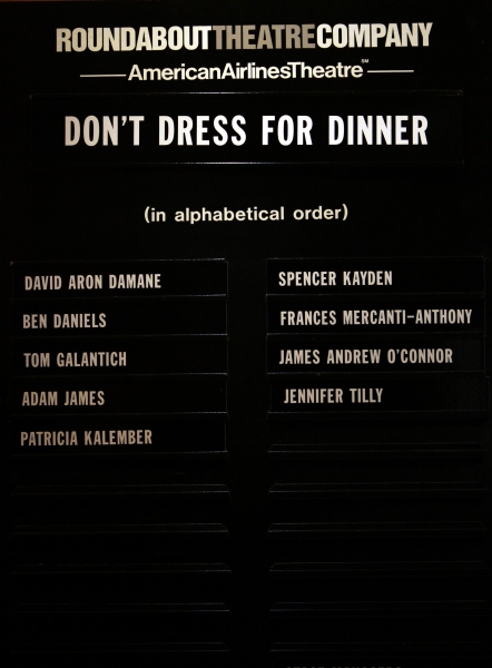 Photo Coverage: DON'T DRESS FOR DINNER Curtain Call - Ben Daniels, Patricia Kalember and More! Image