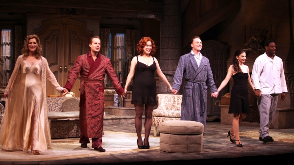 Photo Coverage: DON'T DRESS FOR DINNER Curtain Call - Ben Daniels, Patricia Kalember and More! Image