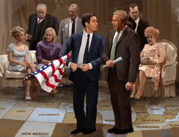 BWW Exclusive STAGE ART- THE BEST MAN! Image