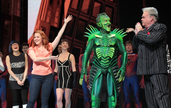 Photo Coverage: Cast of SPIDER-MAN Celebrates Patrick Page's Birthday! Image