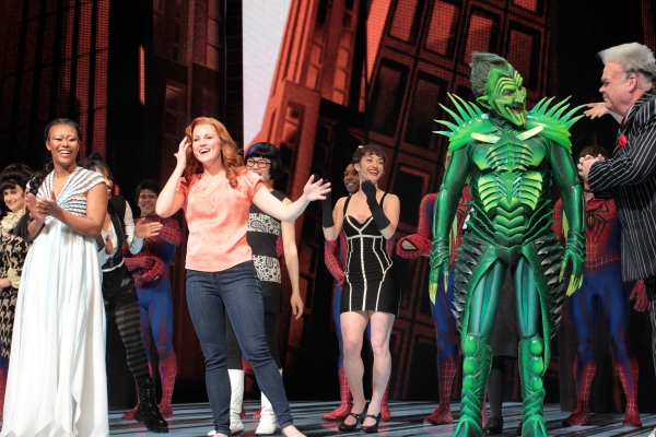 Photo Coverage: Cast of SPIDER-MAN Celebrates Patrick Page's Birthday! Image