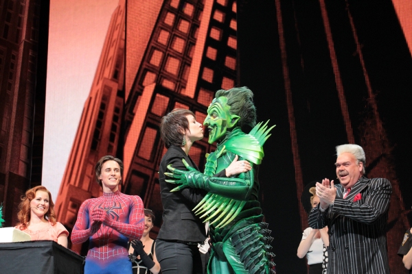 Photo Coverage: Cast of SPIDER-MAN Celebrates Patrick Page's Birthday! Image