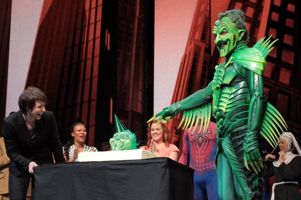 Photo Coverage: Cast of SPIDER-MAN Celebrates Patrick Page's Birthday! Image