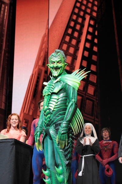 Photo Coverage: Cast of SPIDER-MAN Celebrates Patrick Page's Birthday! Image
