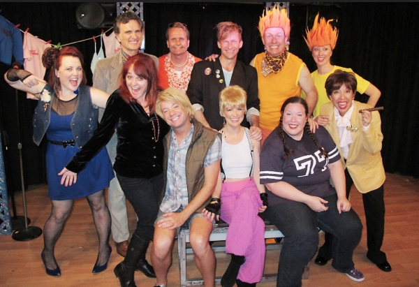 Cast of Invincible: THE LEGEND of BILLIE JEAN: The Musical with Julie Brown at 