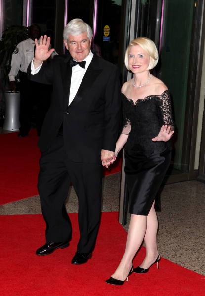 Newt Gingrich and wife Callista Photo