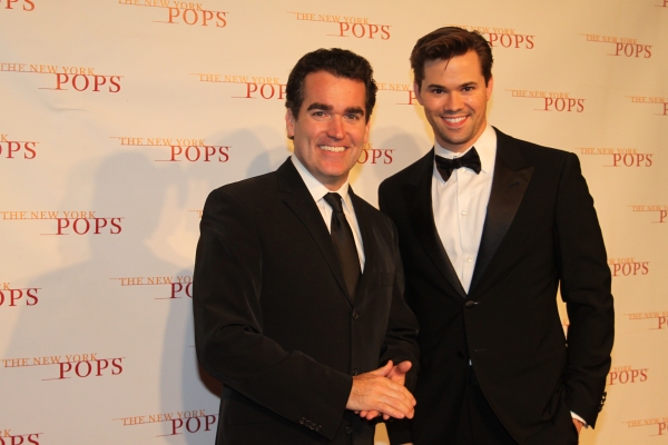 Brian d'Arcy James and Andrew Rannells Photo