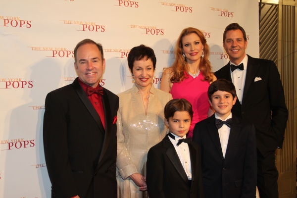 Stephen Flaherty, Lynn Ahrens, Rachel York, Steven Reineke, George Hall and Lewis Gro Photo