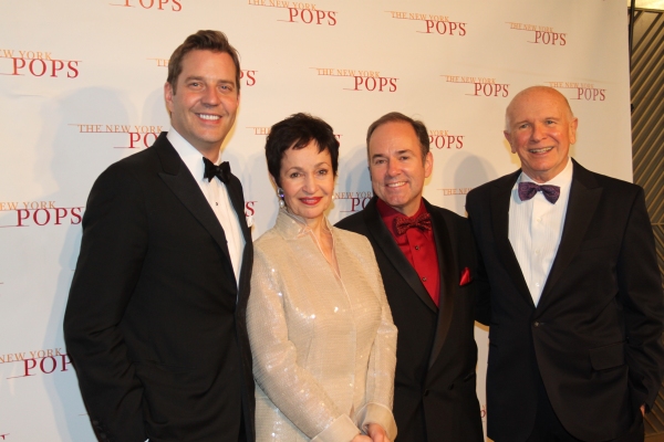 Steven Reineke, Lynn Ahrens, Steven Flaherty and Terrence McNally Photo