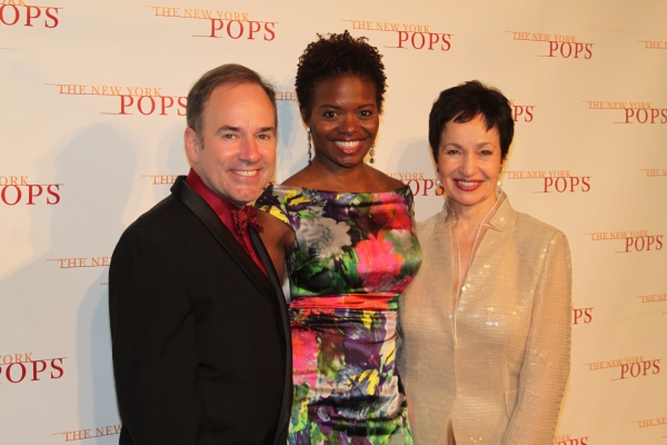 Stephen Flaherty, LaChanze and Lynn Ahrens Photo