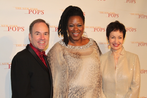 Stephen Flaherty,  Kecia Lewis-Evans and Lynn Ahrens Photo