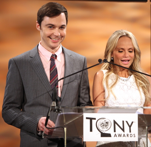 Photo Coverage: Kristin Chenoweth and Jim Parsons Announce the 2012 Tony Nominees! Image