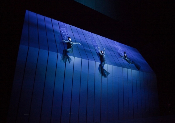 The Rheinmaidens (Jennifer Johnson, Lisette Oropesa, and Tamara Mumford) in a scene f Photo