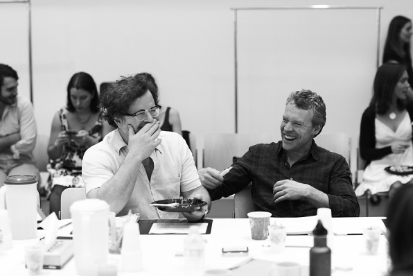 Photo Flash: Signature Theatre's MEDIEVAL PLAY Conducts First Rehearsal Image
