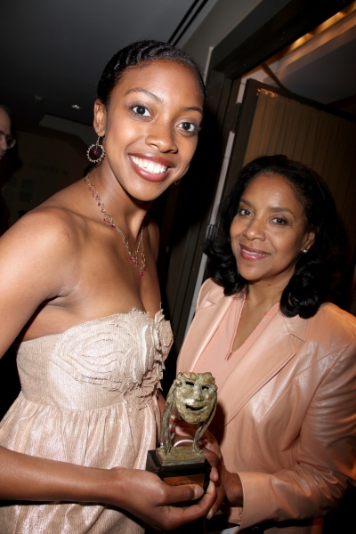 Condola Rashad & mom Phylicia Rashad attending the 65th Annual Theatre World Awards h Photo