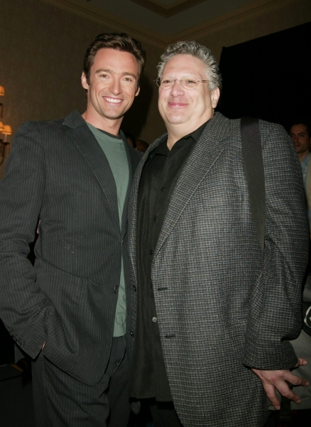 Hugh Jackman and Harvey Fierstein attending the 70th Annual Drama League Awards Lunch Photo