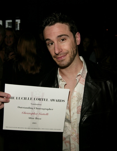 Christopher Gattelli  Attending the 20th Annual Lucille Lortel Awards, for Outstandin Photo