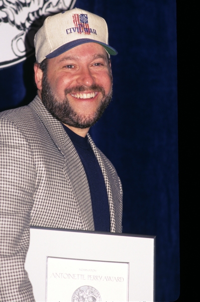 Frank Wildhorn pictured at the Tony Awards Brunch in the Mariott Marquis in 1999.  Photo