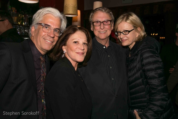 Steve Bakunas, Linda Lavin, Mike Nichols, Diane Sawyer at 