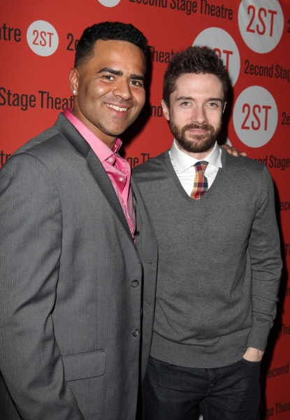 Photo Coverage: Opening Night of LONELY, I'M NOT Starring Topher Grace & Olivia Thirlby at Second Stage  Image