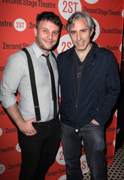 Photo Coverage: Opening Night of LONELY, I'M NOT Starring Topher Grace & Olivia Thirlby at Second Stage  Image