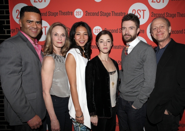 Photo Coverage: Opening Night of LONELY, I'M NOT Starring Topher Grace & Olivia Thirlby at Second Stage  Image