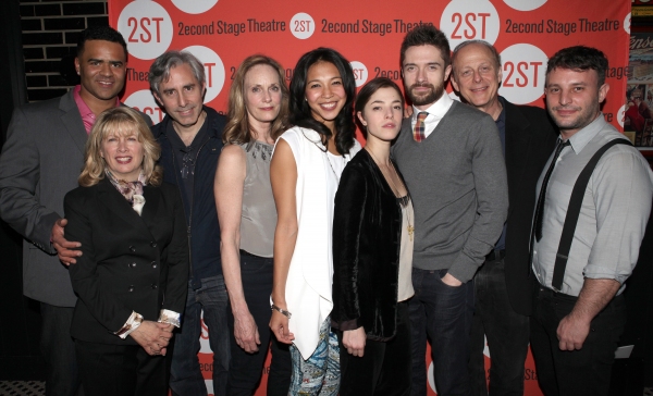 Photo Coverage: Opening Night of LONELY, I'M NOT Starring Topher Grace & Olivia Thirlby at Second Stage  Image