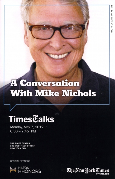 Photo Coverage: TimesTalks Welcomes Mike Nichols! Image