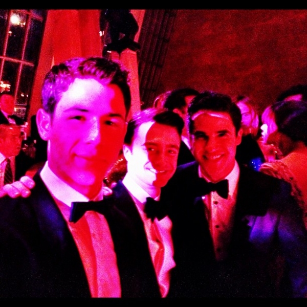 Photo Flash: Finches Nick Jonas, Darren Criss & Daniel Radcliffe Unite at Met Gala! Image