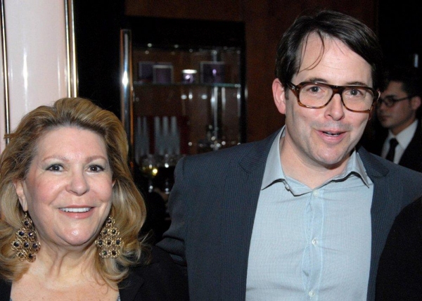 Carolyn Kendall Buchter with Matthew Broderick Photo