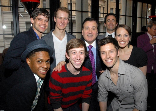 Photo Flash: Matthew Broderick, Elena Roger et al. Mingle at Astaire Award Nominations Gala!  Image