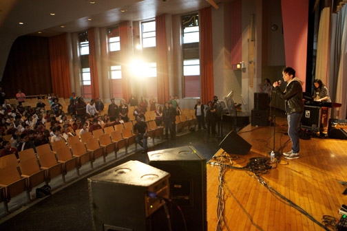 Photo Flash: SPIDER-MAN Hosts Bronx Middle School 343 Master Class Image