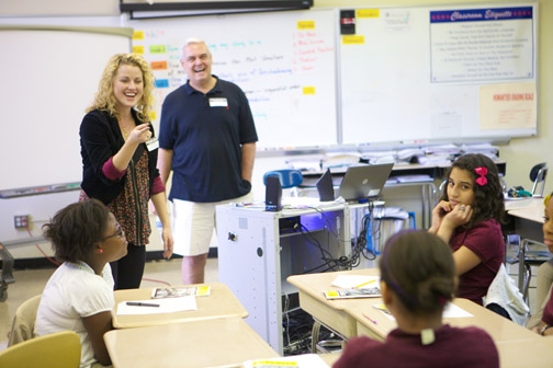 Photo Flash: SPIDER-MAN Hosts Bronx Middle School 343 Master Class Image