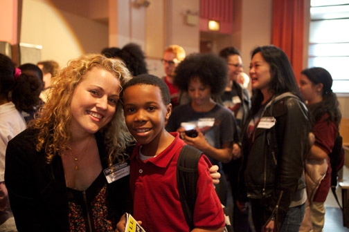 Photo Flash: SPIDER-MAN Hosts Bronx Middle School 343 Master Class Image