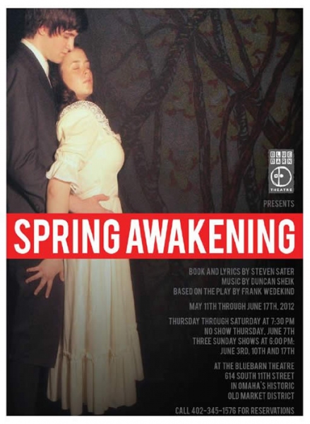 Photo Flash: Promo Poster Released for Omaha Regional Premiere of SPRING AWAKENING 