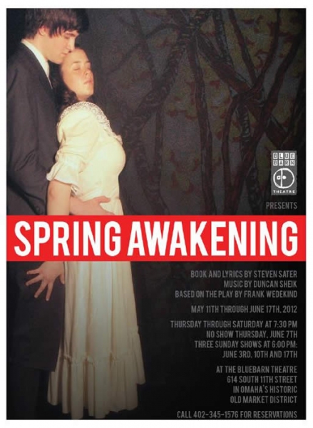 Photo Flash: Promo Poster Released for Omaha Regional Premiere of SPRING AWAKENING Image