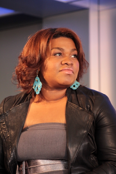 Photo Coverage: GHOST's Da’Vine Joy Randolph, Caissie Levy, Richard Fleeshman Perform at NYC Apple Store! Image