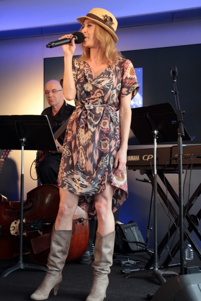 Photo Coverage: GHOST's Da’Vine Joy Randolph, Caissie Levy, Richard Fleeshman Perform at NYC Apple Store! Image