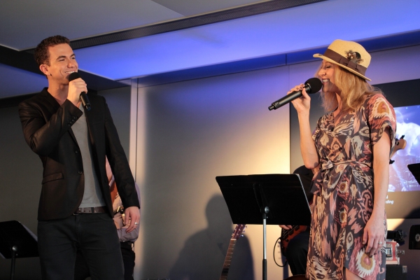 Photo Coverage: GHOST's Da’Vine Joy Randolph, Caissie Levy, Richard Fleeshman Perform at NYC Apple Store! Image
