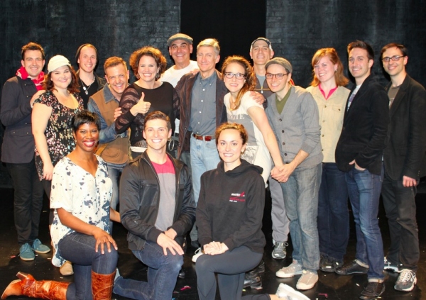 CADY HUFFMAN with the Cast & Crew of SILENCE! THE MUSICAL Photo