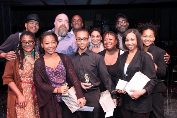 Photo Flash: Lynn Nottage, David Gallo et al. with August Wilson Monologue Competition Winners Image
