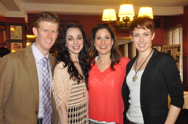 From Anything Goes-Mark Ledbetter, Jennifer Savelli, Stephanie J. Block and Kiira Sch Photo