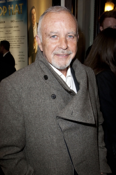 David Essex arrives on Press Night for Top Hat at the Aldwych Theatre, London, Englan Photo