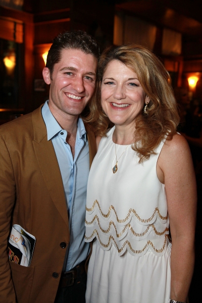 Matthew Morrison and cast member Victoria Clark
 Photo